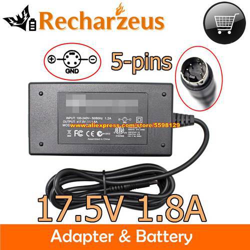 Genuine 17.5V 1.8A 31.5W AC Adapter N22 A2 Power Charger For Audioengine A2 Speaker Power Supply