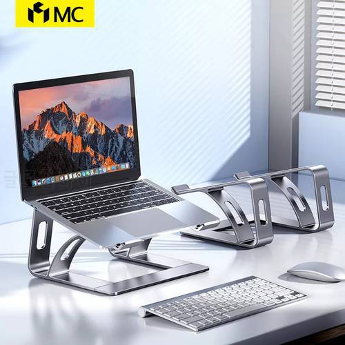 MC LS653 Laptop Stand Ergonomic Laptops Elevator for Desk Aluminum Metal Holder Compatible with 10 to 15.6 Inches Laptops