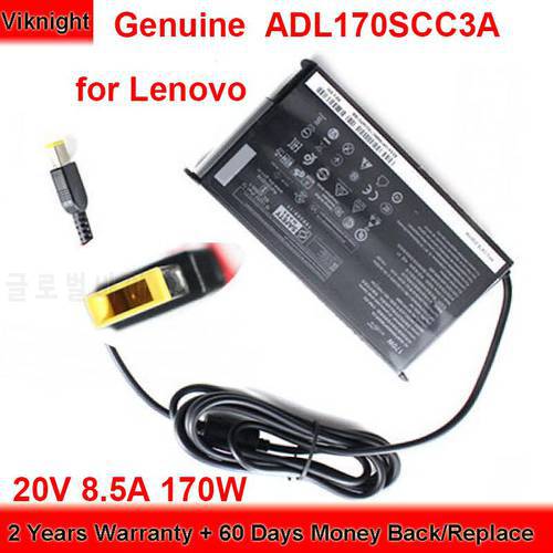 Genuine ADL170SCC3A 170W Charger 20V 8.5A AC Adapter for Lenovo LEGION 5-15ARH05 5 I5-10300H SA10R16882 T440P Y50-70 T540P