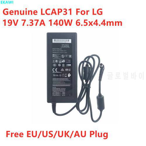 Genuine LCAP31 AC Power Adapter For LG 140W 19V 7.37A LCAP31 EAY62949001 34UC87 34UM95-P ADS-150KL-19N-3 190140E MONITOR Charger