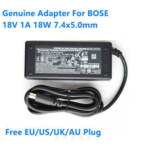 Genuine 18V 1A 18W PSC36W-208 PSM36W-208 354969 AC Switching Power Supply Adapter For BOSE SOUNDDOCK II SOUNDDOCK III Charger