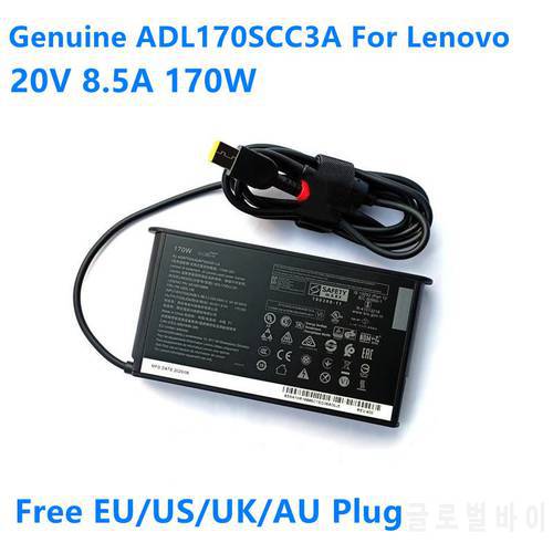 Genuine ADL170SCC3A 170W 20V 8.5A ADL170SDC3A AC Adapter For LENOVO LEGION 5 P15 02DL138 ADL170SLC3A Laptop Power Supply Charger
