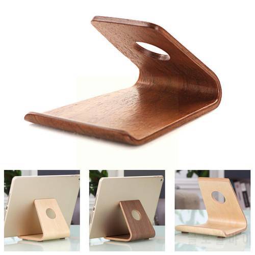 Universal Wooden Bracket Tablet Portable Phone Bamboo Wood Stand Holder For U5k3