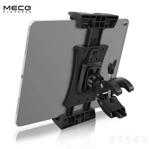 MECO Tablet Holder Mount Phone Stand for Bike Treadmill Microphone Stand for iPad Mini/Pro/Air Tablets 4.7-12.9 Inch