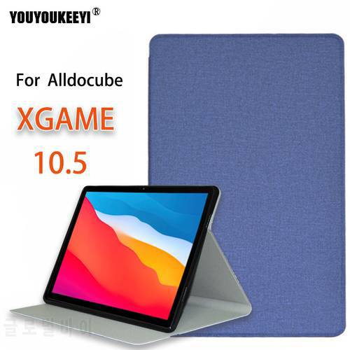 New Case For Alldocube XGAME 10.5 Inch Tablet Front Brace Stand Cover Fall Protector Case For X Game Fundas+ Gift