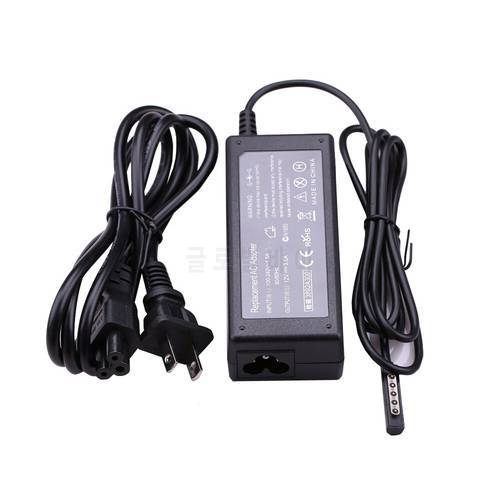 12V 3.6A AC Power Supply Adapter Wall Charger with EU or US Plug Cable For Microsoft Surface Pro 1 2 10.6 Tablet PC RT RT2 Pro2