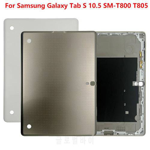 1 Pcs Battery Back Cover For Samsung Galaxy Tab S 10.5 SM-T800 T805 Back Battery Cover Rear Door Housing Case Replacement Part