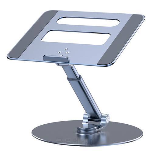 Base 360° Rotating Laptop Stand Height Adjustable with Stretchable Design Standing Laptop Stand for MacBook, All Laptops 10-17