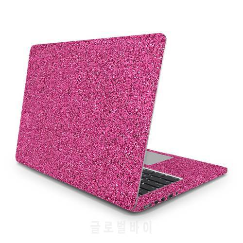 Sticker Master Glamour Pink Gold Glitter Laptop Vinyl Sticker Skin Cover For 10 12 13 14 15.4 15.6 16 17 19 
