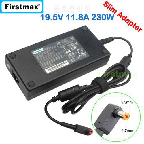 Laptop Gaming 230W Charger 19.5V 11.8A AC Power Adapter for Acer ConceptD 7 Ezel Pro CC715-71 CC715-71P CC715-91P A17-230P1A