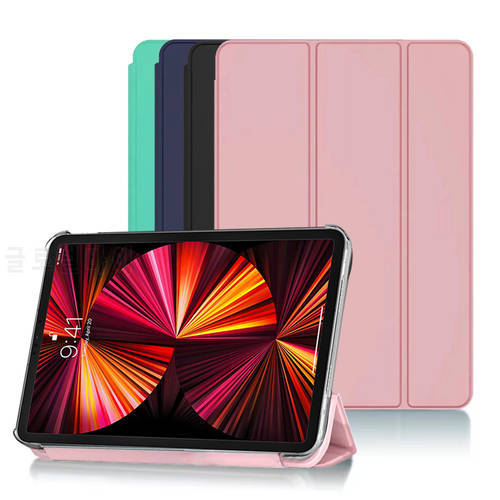 For iPad Pro (11 inch) Flip Case For 2021 2020 2018 Cases Magnetic For 11&39&39 A1566 A2068 A2228 A2460 Smart PU Leather Cover Funda