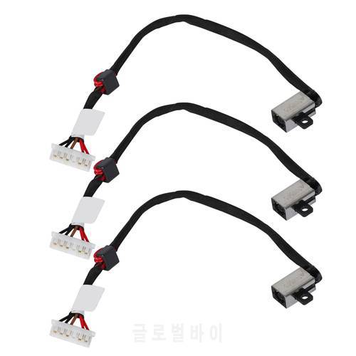 3X New DC Power Jack Cable Socket For Dell Inspiron 15-5000 5555 5558 DC30100UD00