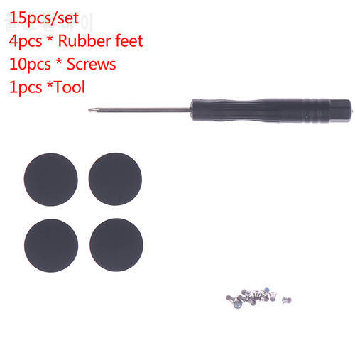 1 Set A1425 A1502 A1398 Rubber Bottom Case Cover Feet Foot Kit+Screws Set+Tool for Macbook Pro