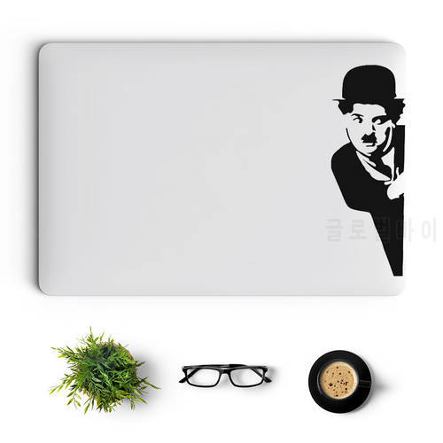 Chaplin Portrait Laptop Sticker for Macbook Pro 14 16 Retina Air 13 Inch Mac Skin iPad Chuwi Vinyl Adhesive Notebook 15.6 Decal