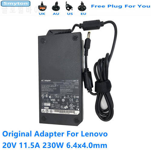 Slim Original 230W AC Adapter Charger For Lenovo 20V 11.5A 45N0060 45N0061 45N0062 45N0064 W701 W700 W700DS Laptop Power Supply
