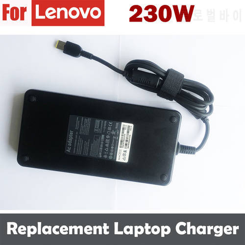 NEW Original 20V 11.5A USB 230W Charger AC Adapter Power Supply for Lenovo Legion 5 Gaming 15ACH6H 82JU006PUS