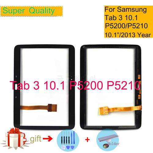 For Samsung Galaxy Tab 3 10.1 P5200 P5210 Touch Screen Digitizer Panel Sensor Tablet P5200 Front Outer Glass Replacement