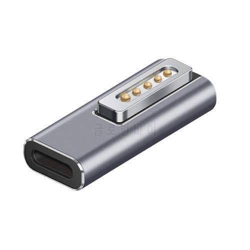 USB PD Adapter Type C Magnetic for Apple Magsafe 2 MacBook Air/Pro USB C Female Fast Charging Magnet Plug Converter 18.5V~20V