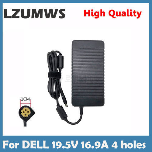 330W 19.5V 16.9A 4 Holes Power Supply ADP-330AB Laptop Adapter For MSI GT80 GT62VR GT73VR GT83VR /Dell Alienware X711 Gaming