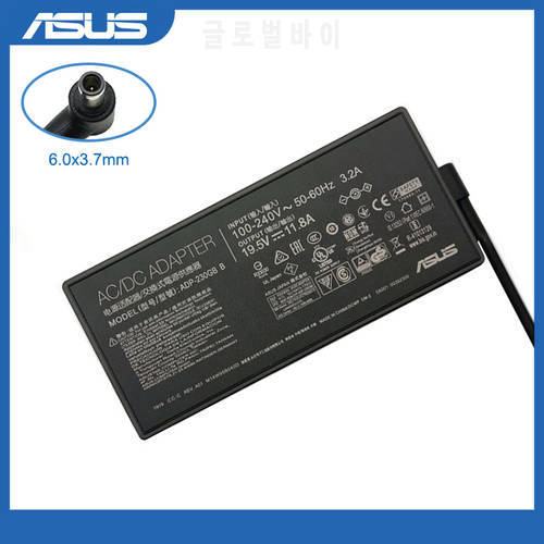 19.5V 11.8A 6.0x3.7mm ADP-230GB B AC Adapter Laptop Charger For Asus ROG Zephyrus M15 GU502 GU502LWS GU502LU GU502LV GX701GX