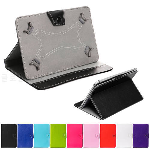 1 PC Universal Tablet Case Leather Flip Stand Cover For Samsung Amazon Android Tablet 10 inch