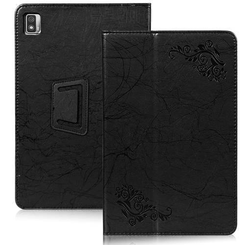 Book Style Magnetic Cover for Teclast T40 T40plus Plus 10.4 Case Print PU Leather Folding Stand Tablet Shell Funda + Hand Holder