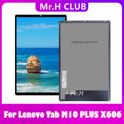 10.3&39&39 lcd For Lenovo Tab M10 Plus TB-X606F X606 TB-X606X TB-X606 LCD Display Touch Screen Digitizer Sensor Assembly Replacement