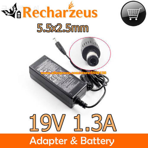 Genuine 19V 1.3A 25W Power Adapter ADS-40SG-19-3 19025G Charger For HOIOTO 200LM00011 VX2363SMHL-W 23 INCH MONITOR VX2270SMH-LED