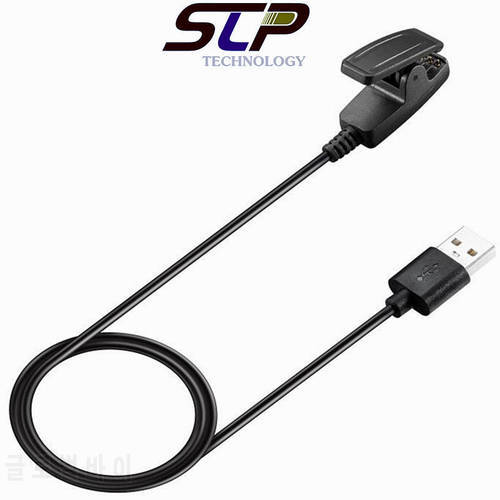 New Black Charging Cable For Garmin Forerunner 35 735XT 235 230 630 USB Interface Charge Clip Data Cable Line Free Shipping