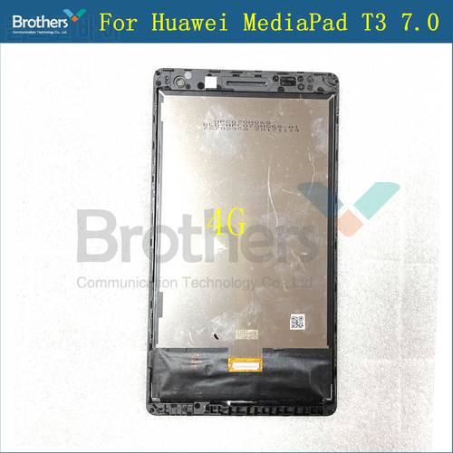 7.0” Original LCD For Huawei Mediapad T3 7.0 4G BG2-W09 BG2-U01 BG2-U03 LCD Display Touch Screen Digitizer Assembly With Frame
