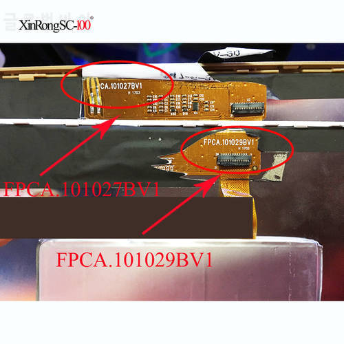 10.1 inch 31pin tablet LCD dispaly screen FPCA.101029BV1 FPCA.101027BV1 LCD Display Screen Repair Replacement Free Shipping