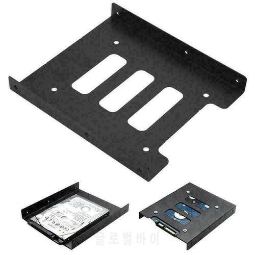 2.5-inch To 3.5-inch SSD HDD SATA Hard Drive Dock Bracket Tray Metal stand Mounting Adapter For PC Hard Drive Enclosure holder
