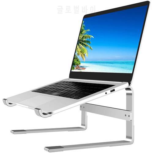 Laptop Stand for Desk Aluminum Computer Riser Ergonomic Notebook Holder Desk Detachable Metal Stand Compatible with MacBook