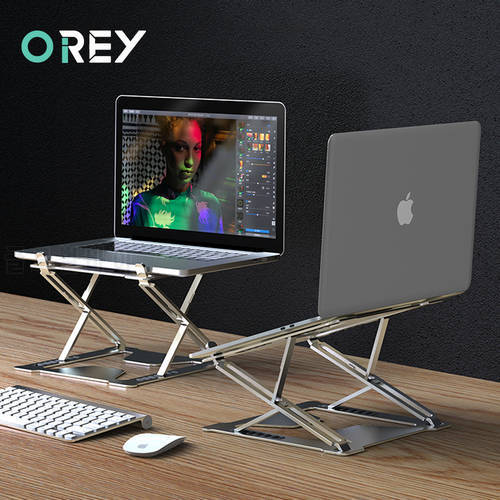Adjustable Laptop Stand Aluminium Portable Support Notebook Stand For Macbook Pro Computer Cooling Bracket Riser Laptop Holder