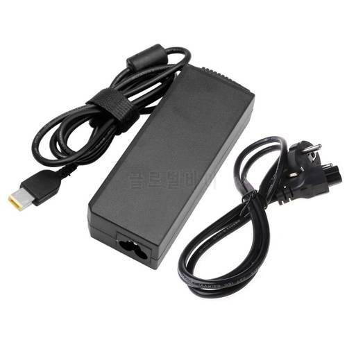 20V 4.5A 90W Square Needle Laptop AC Adapter Charger Cable For Lenovo Hot