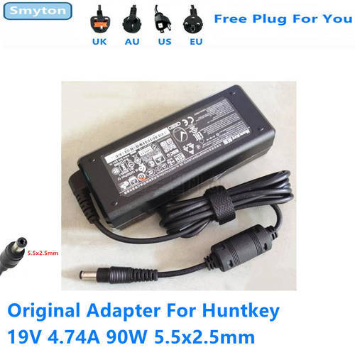 Original AC Adapter Charger For Huntkey 19V 4.74A 90W HKA09019047-6U HKA09019047-6D Intel NUC all in one Laptop Power Supply