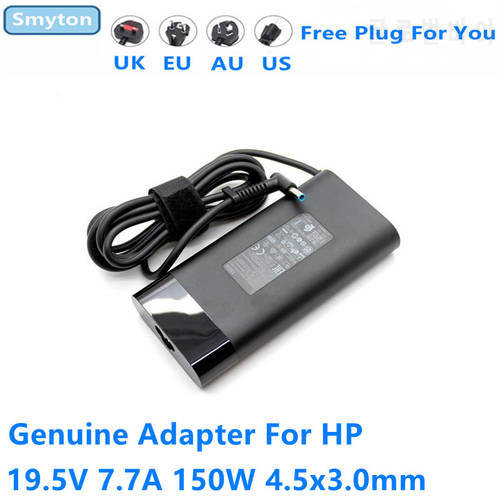 Genuine 19.5V 7.7A 150W TPN-CA11 TPN-DA09 AC Power Adapter Charger For HP ZBOOK 15 G3 G4 Laptop 917649-850 L48757-001 TPN-DA03