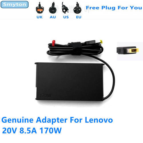 Genuine 20V 8.5A 170W ADL170SLC3A ADL170SDC3A AC Adapter Charger For LENOVO LEGION 5 P15 SA10R16884 02DL138 Laptop Power Supply