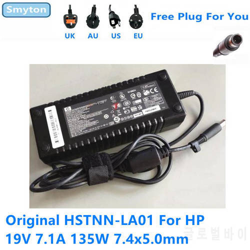 Original AC Adapter Charger For HP 19V 7.1A 135W HSTNN-LA01 HSTNN-HA01 Laptop Power Supply