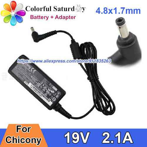 CHICONY A13-040N3A Laptop Adapter 19V2.1A CPA09-002A For TRAVEIMATE T4510 SERIES T4510-G3 For CJSCOPE Z-530 W552SU2 Power Supply
