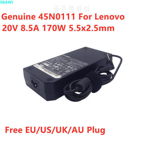 Genuine 45N0111 20V 8.5A 170W 36200401 AC Adapter For Lenovo Y560 Y500 Y510P Y410P 45N0112 45N0113 Laptop Power Supply Charger