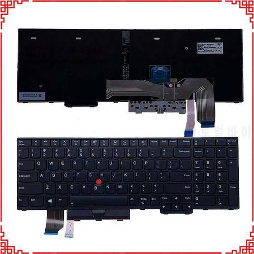New Original US English Backlit Keyboard For Lenovo Thinkpad T15 P15S Laptop 5N20V78108 5N20V78907 5N20V77999