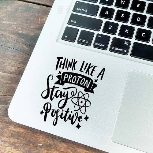 Inspired Science Quote Laptop Sticker for Macbook Air 13 Pro 14 16 Retina 12 15 Inch Mac Skin Vinyl Asus Notebook Trackpad Decal
