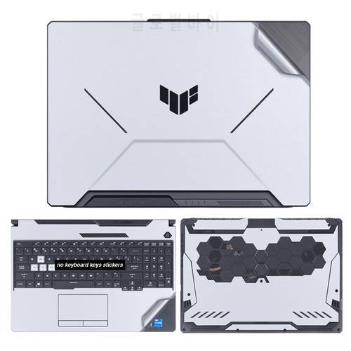 NoteBook Skin for ASUS TUF GAMING F15 FX506HM/FX506HC PVC Vinyl Decal for ASUS TUF Gaming F15 FX506HM NoteBook Protective Films