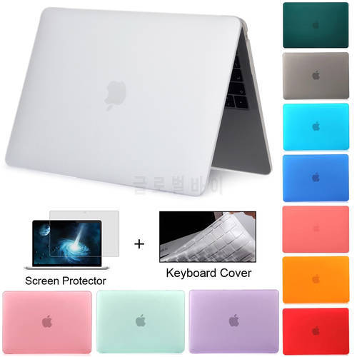Laptop Case For Apple 2021 New MacBook Pro 14 A2442 M1 Max Chip For Mac Air 13.3 A2337 A2179 A2338 A1466 Cover 11 12 A1534 A1370