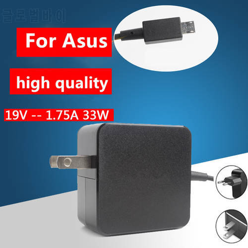 For Asus 19V 1.75A 33W Micro-USB AC Laptop Adapter Power Charger Eeebook X205T X205TA E202 E202SA E205SA TP200S A3050