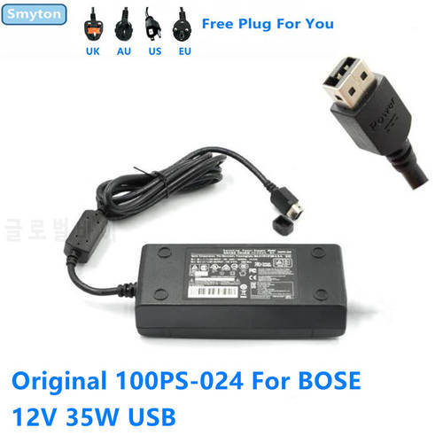 Original 100PS-024 12V 35W 102PS-018 AC Adapter For BOSE 96PS-070 20W T20 V35 V30 V25 V20 535 525 Switching Power Supply Charger