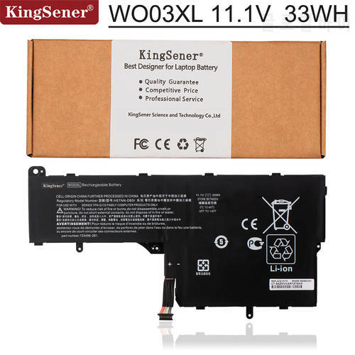 Kingsener WO03XL Battery for HP SPLIT Mini X100E 100E x2 13-M 13-M010DX Tablet 725606-001 725496-1B1 HSTNN-DB5I HSTNN-IB5I WO03