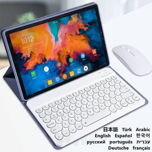 Case for Lenovo Tab M10 Fhd Plus 10.3 inch Wireless Keyboard Teclado for Lenovo M10 Plus TB-X606X TB-X606F Tablet Cover Funda