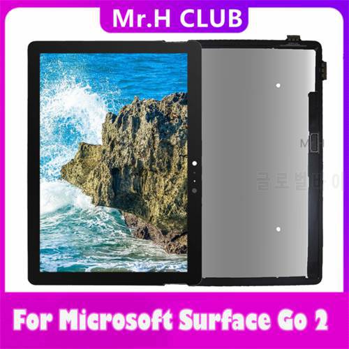 Original Quality For Microsoft Surface Go 2 GO2 1901 1926 1927 LCD Display With Touch Screen Assembly For surface Go 2 Tested